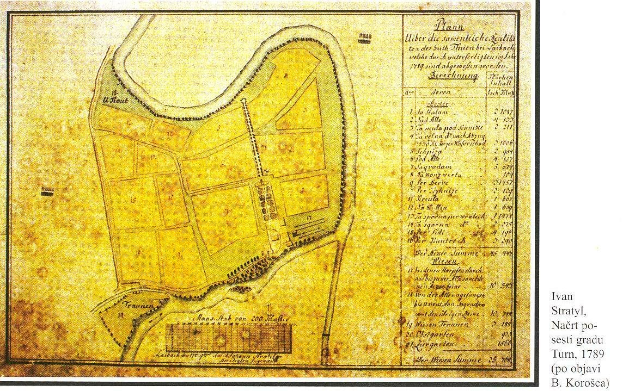 Alte detaillierte Karte von Stuttgart, Deutschland, die Straßen, Gebäude und Sehenswürdigkeiten zeigt, mit begleitendem Text über die Bevölkerung und Merkmale der Stadt.