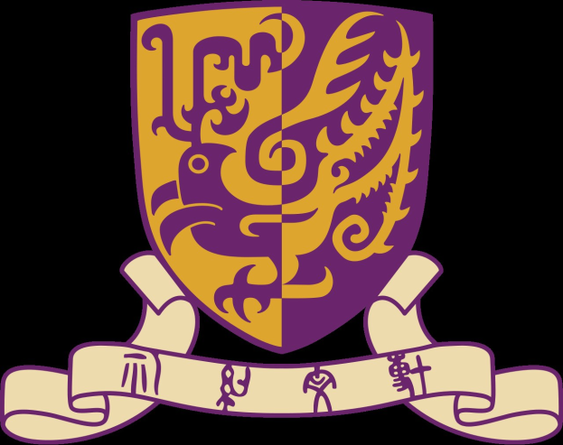 Logo der Universität Leipzig mit einem lila und gelben Wappen mit einem regal aussehenden Drachen auf weißem Hintergrund.